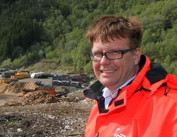 Leif Magne Hjelseng, til daglig direktør i IRIS, har påtatt seg den tunge jobben med å avvikle kommunenes nedstrømsselskap Rekom. Foto: Arnt E. Pedersen.